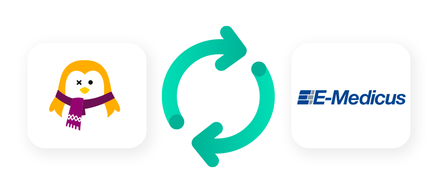 Synchronisation E-Medicus OneDoc Pro