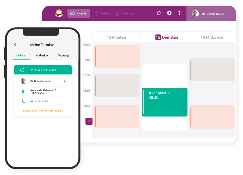Online Terminbuchungen mit OneDoc Pro reduzieren die Arbeitsbelastung in Arztpraxen