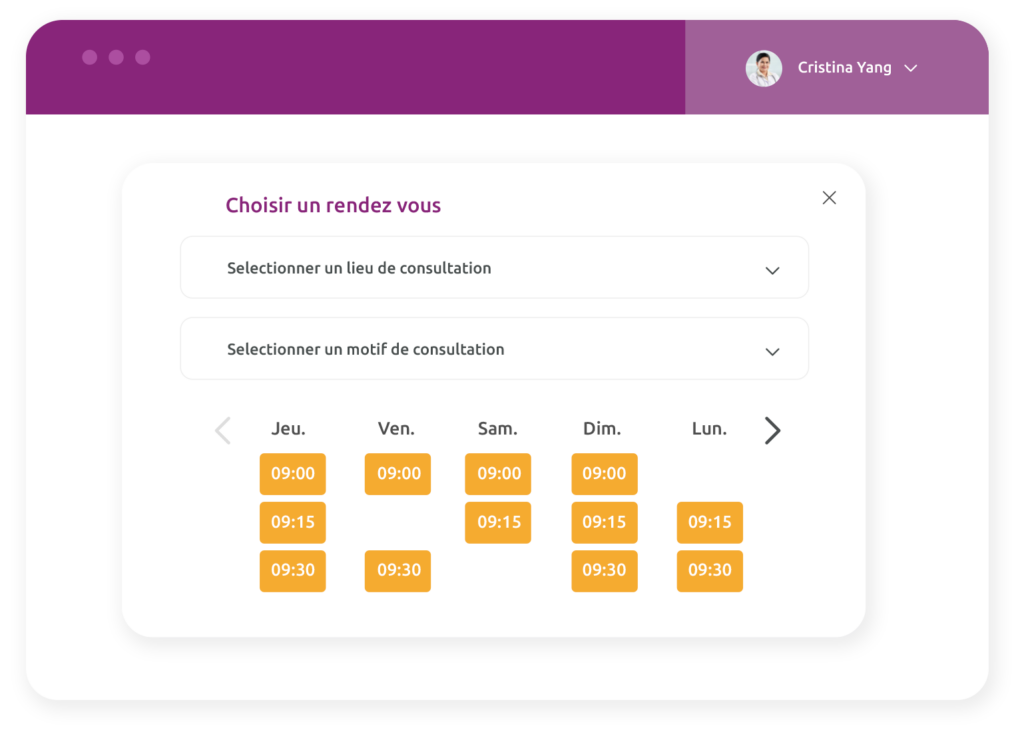 Système d'adressage pour rediriger vos patients