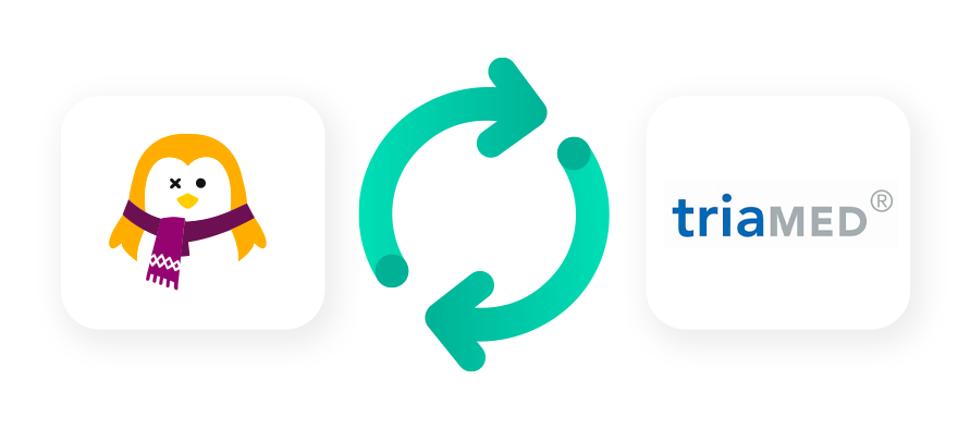 Synchronization triaMED OneDoc Pro