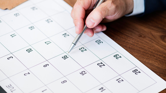 how to fill your calendar after summer holidays