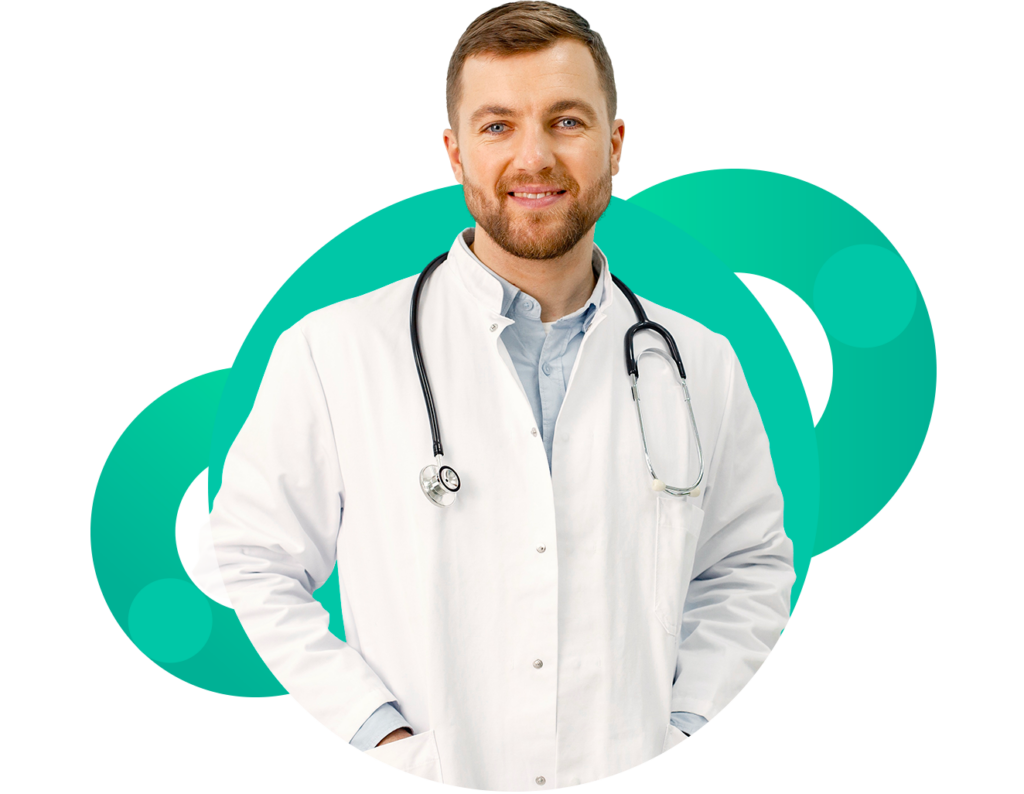 Medical specialist using OneDoc Pro