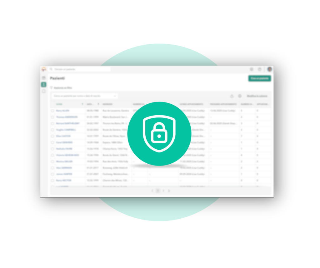 OneDoc segue i più alti standard di protezione dei dati