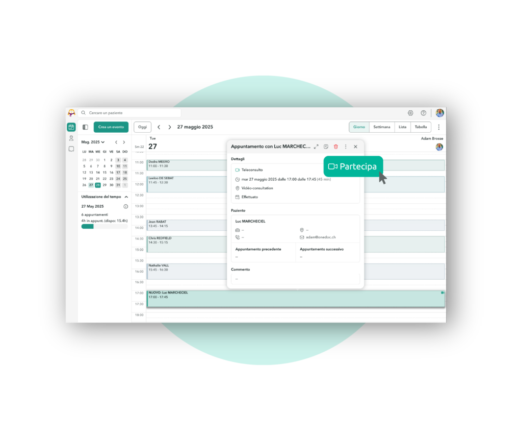 Ottenete flessibilità nel vostro lavoro con i consulti video OneDoc