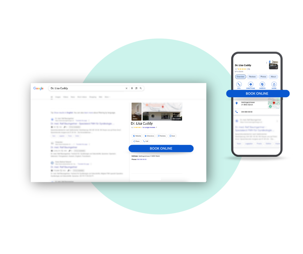 Google the main entry point for patients into healthcare