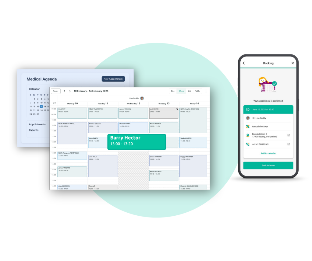 why should I integrate online appointment booking by onedoc in my practice software