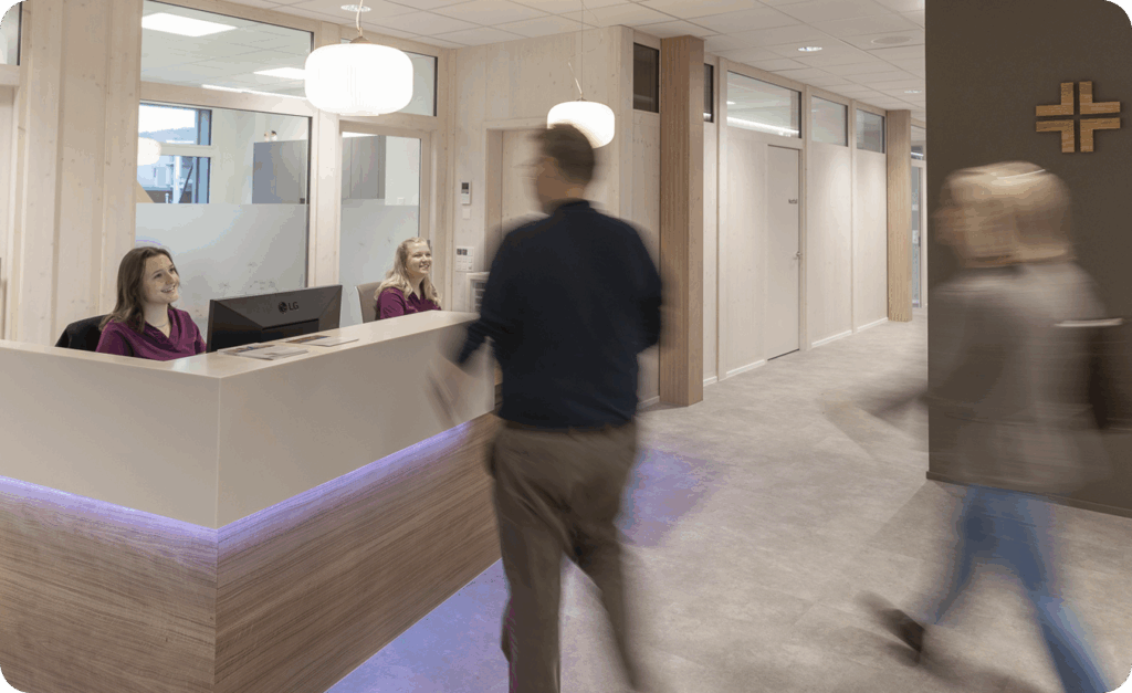 Efficient management healthcenter Würenlos with OneDoc