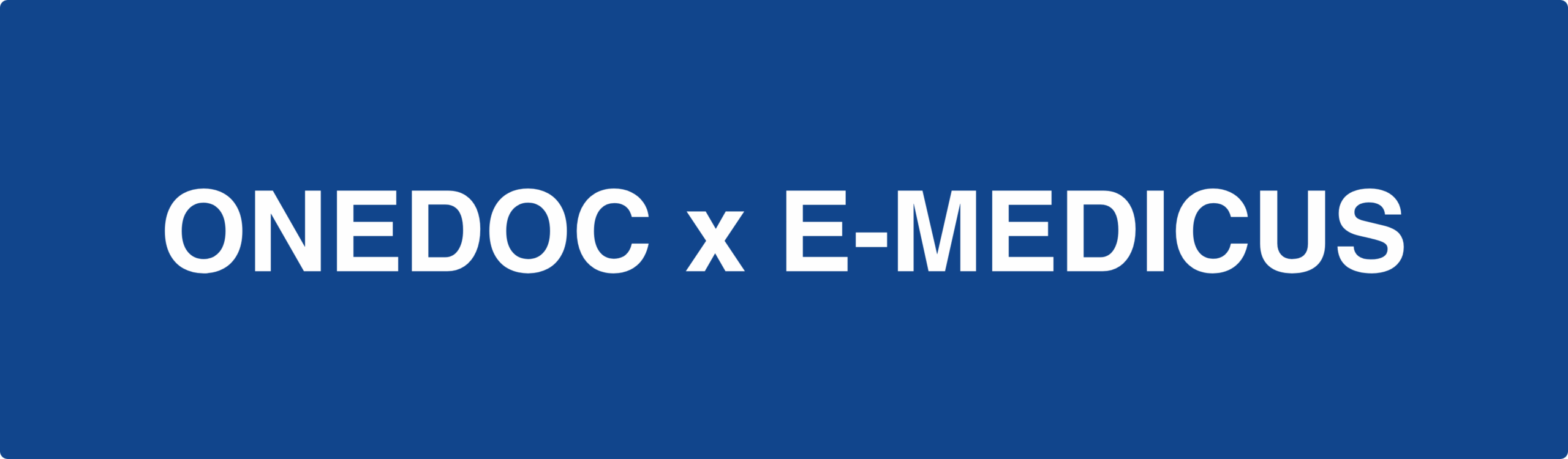e-medicus-onedoc-pro-integration