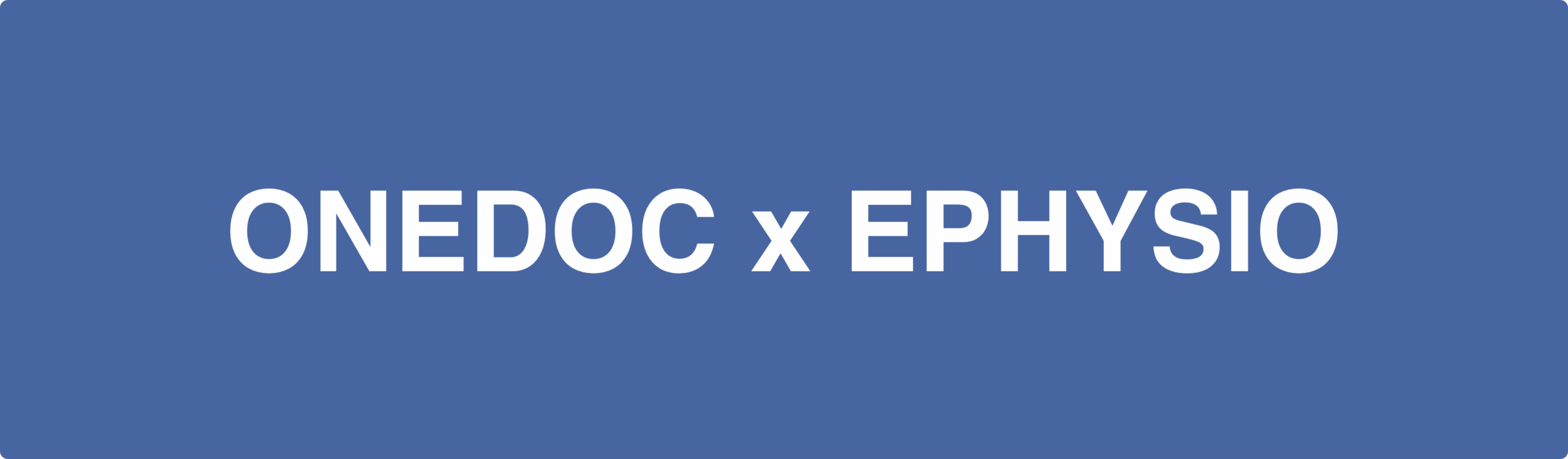 ephysio-onedoc-pro-integration