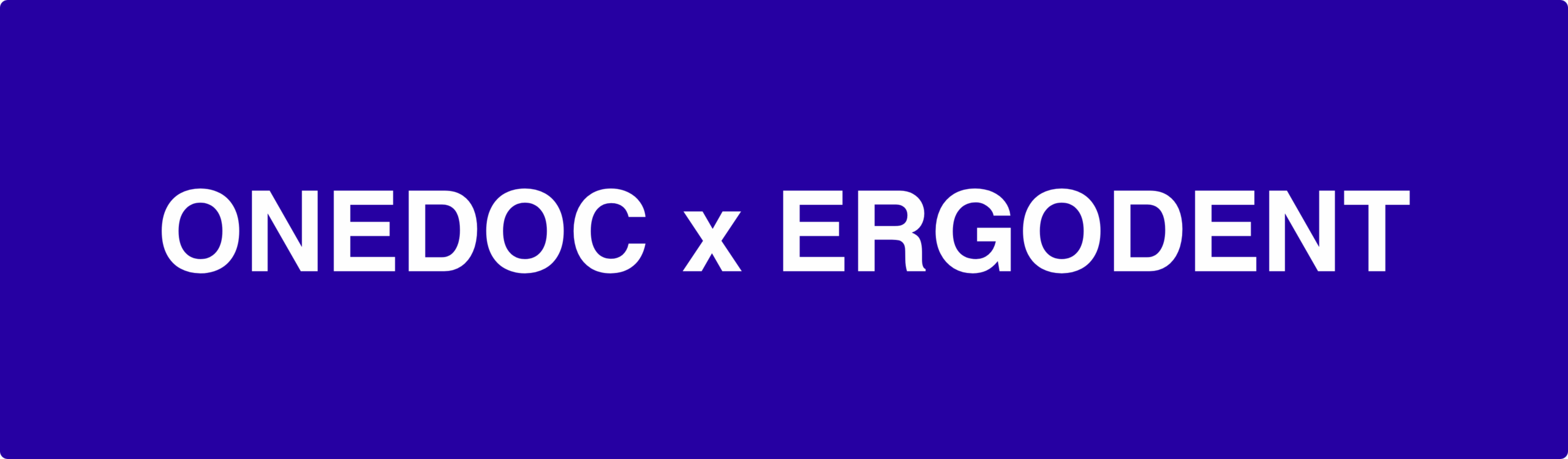 ergodent-onedoc-pro-integration