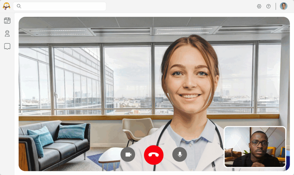 gagnez-flexibilité-avec-la-consultation-vidéo Proposez des consultations à distance quand un déplacement n’est pas nécessaire