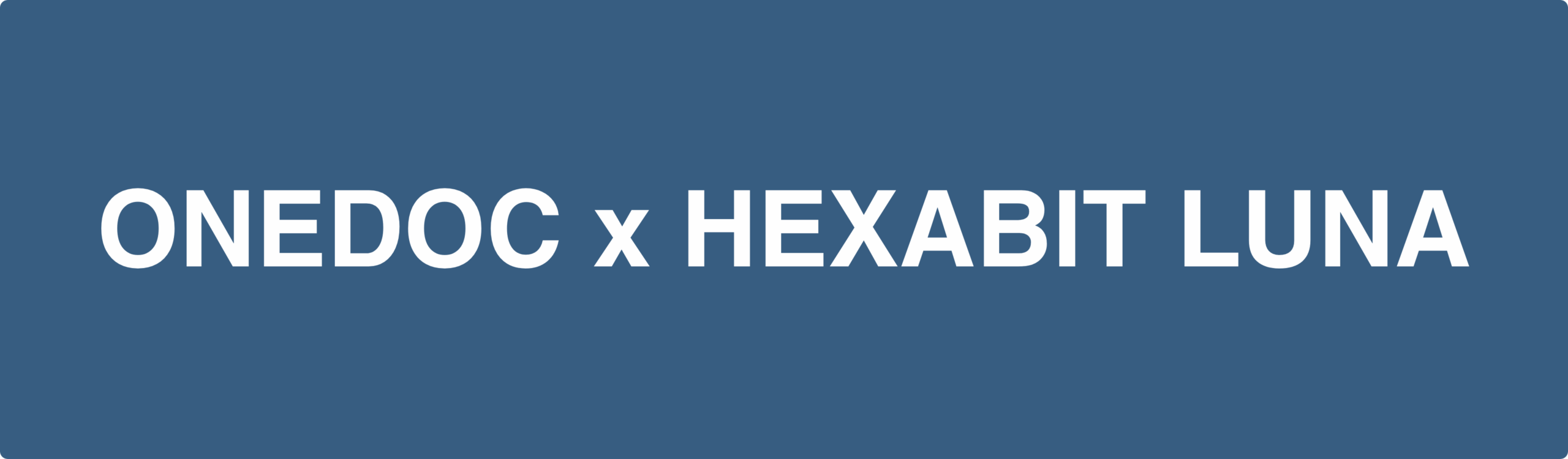 hexabit-luna-onedoc-pro-integration