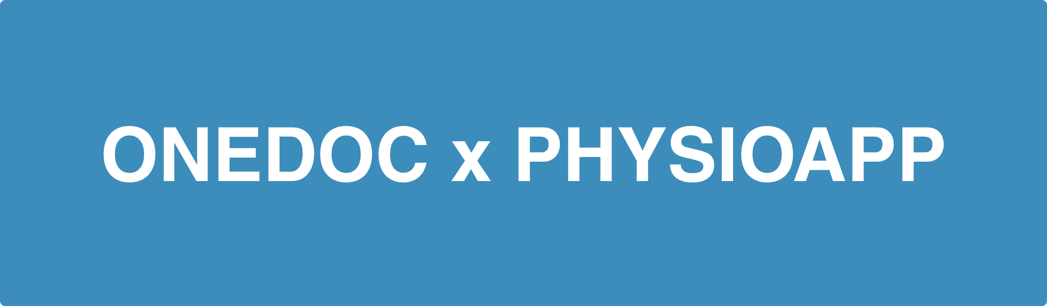 Integration OneDoc PhysioApp