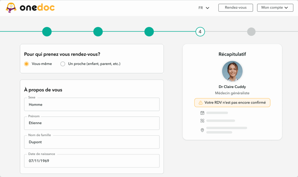 informations-donnes-patient-OneDoc-Prp Prise de rendez-vous sur onedoc.ch avec informations transmises par le patient