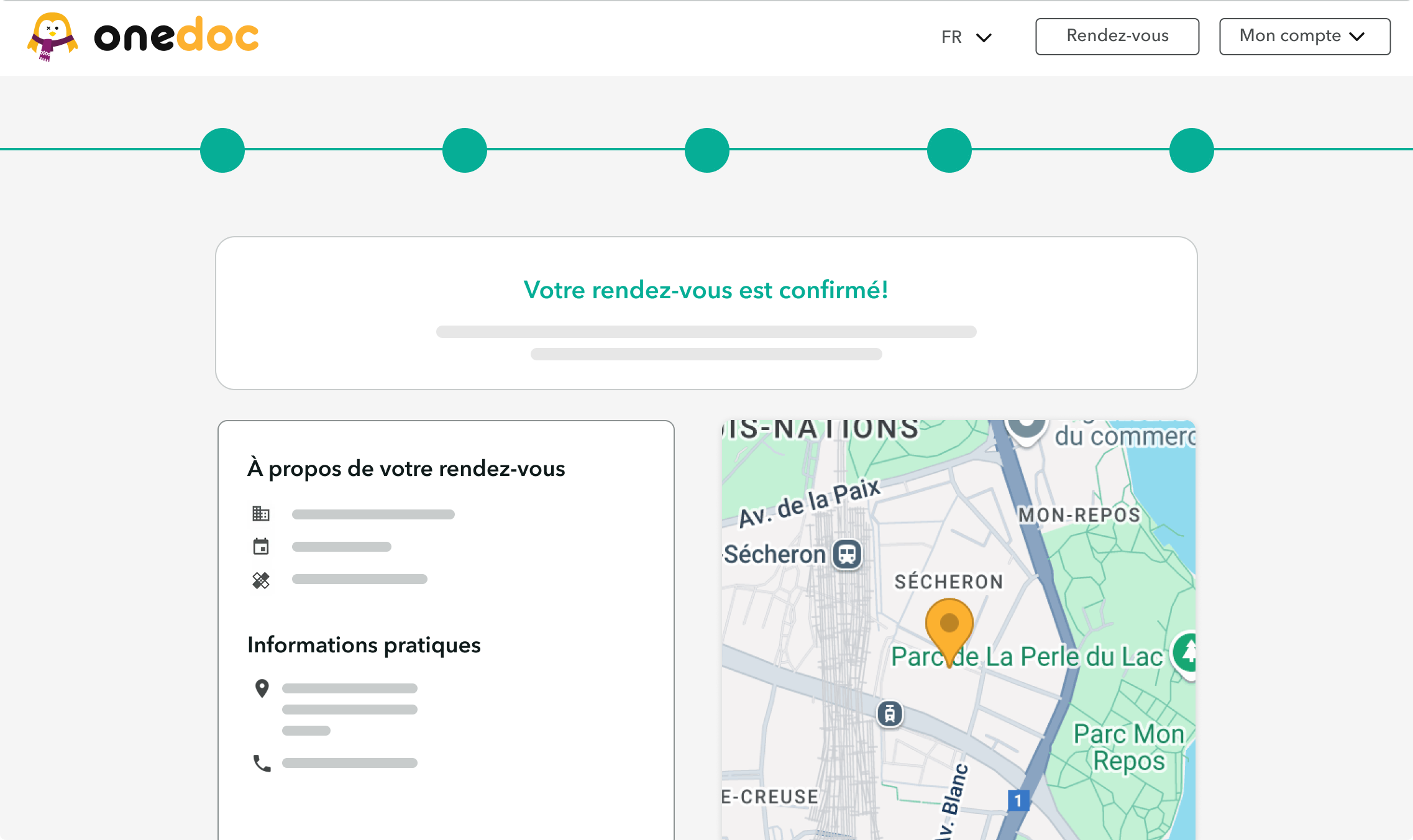 rendez-vous-en-ligne-confirme-OneDoc-Pro Confirmation de rendez-vous sur onedoc.ch