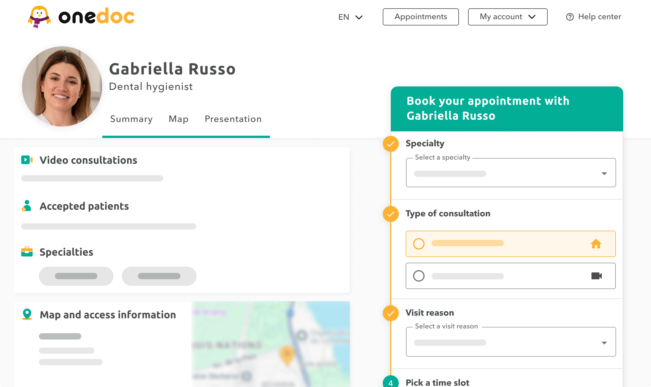 online visibility for dental hygienist