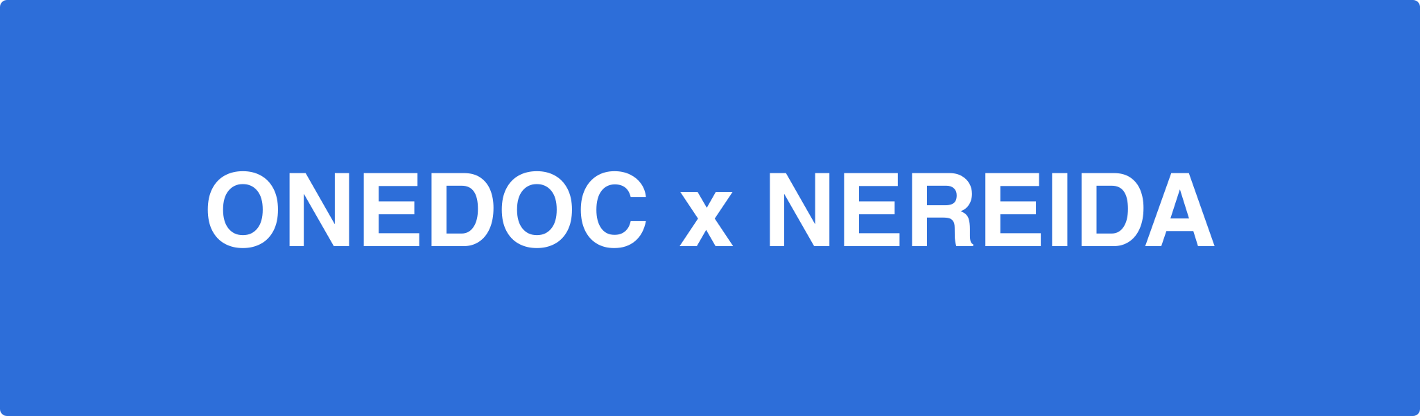 Nereida-onedoc-pro-integration