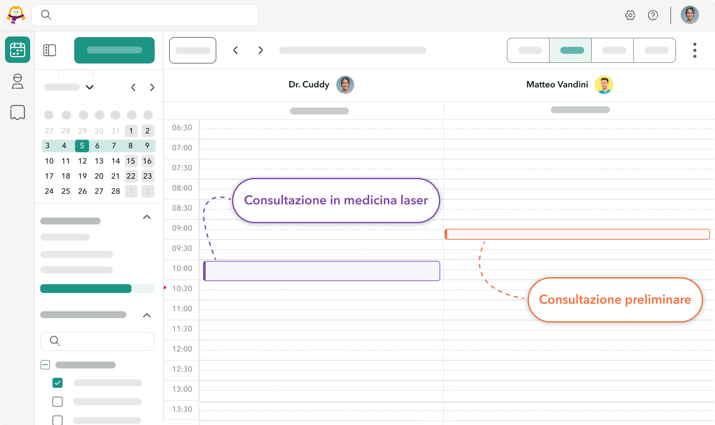 OneDoc-ch profil und Online Terminbuchung für Dermatologen
