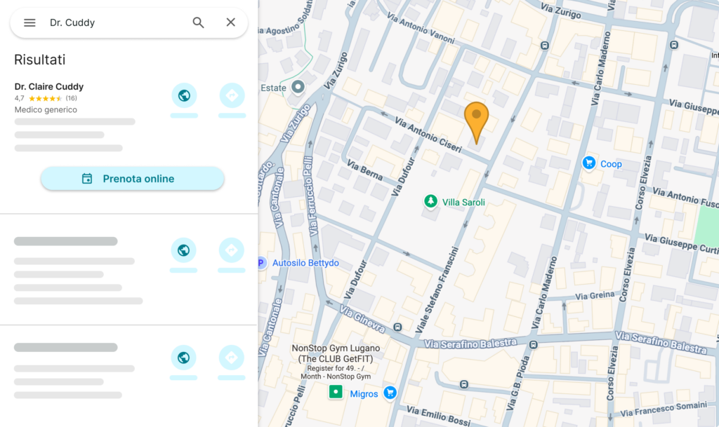 Google-Maps-ricerca-OneDoc-Pro