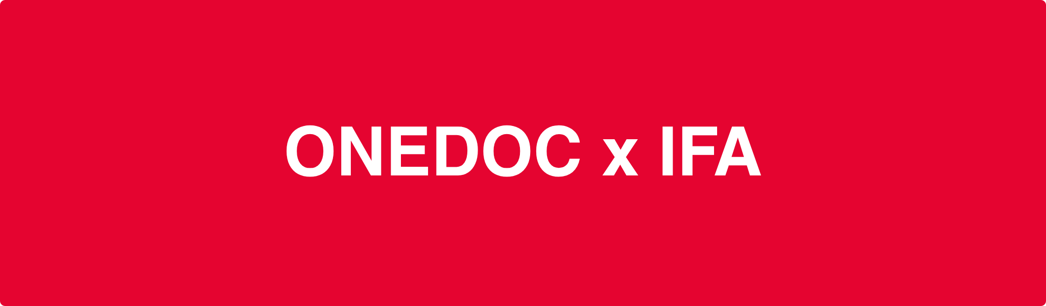 ifa-OneDoc-Pro-integration Integration ifa, OneDoc