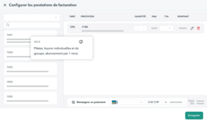 creation-facture-tarif-595 Cération d'une facture au tarif 595 depuis l'interface OneDoc Pro